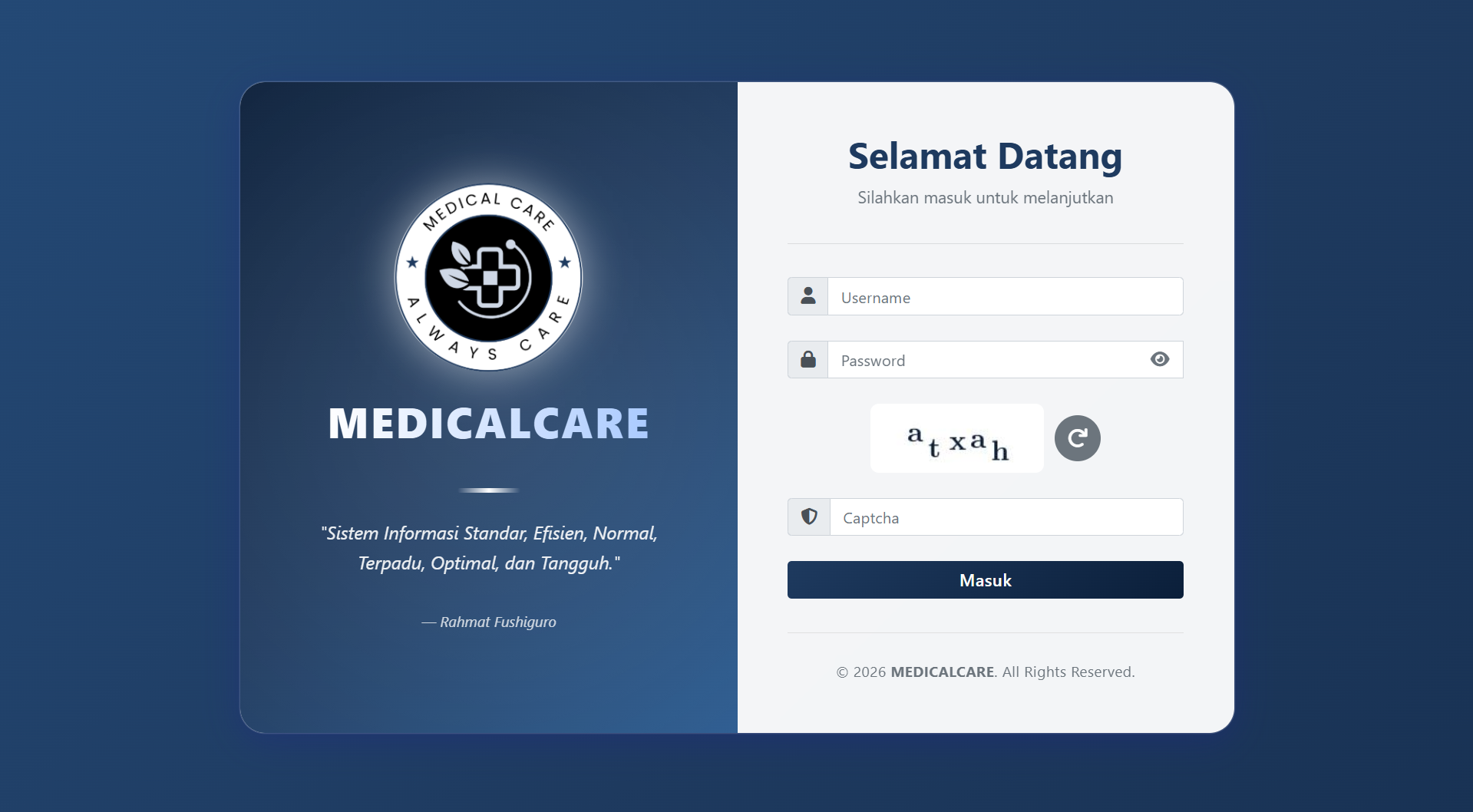 MedicalCare — hospital information system